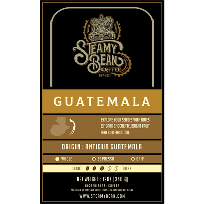 Steamy Bean Single Origin Guatemala