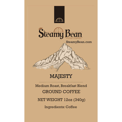 Majesty House Breakfast Blend Coffee Bean - Steamy Bean Coffee 
