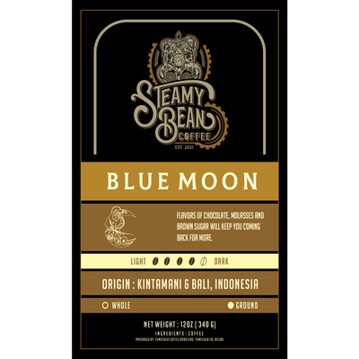 Steamy Bean Single Origin Blue Moon